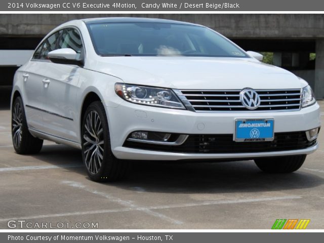 2014 Volkswagen CC V6 Executive 4Motion in Candy White