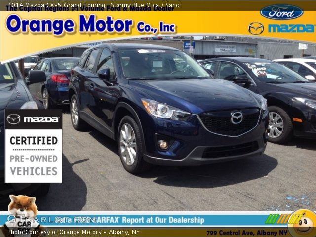 2014 Mazda CX-5 Grand Touring in Stormy Blue Mica