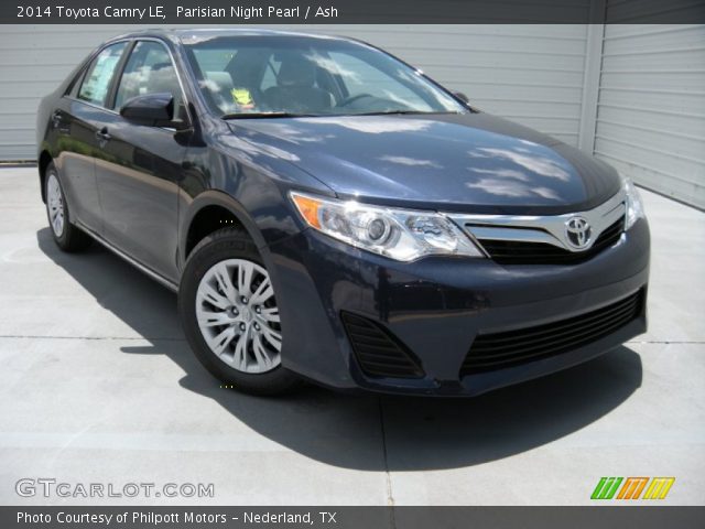 2014 Toyota Camry LE in Parisian Night Pearl