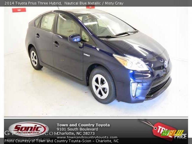 2014 Toyota Prius Three Hybrid in Nautical Blue Metallic
