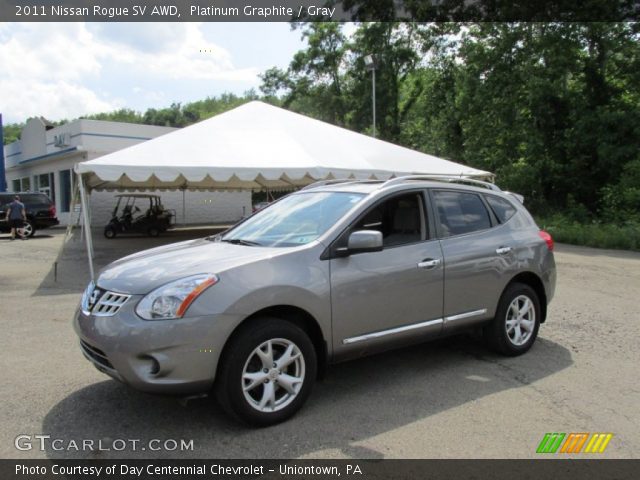 2011 Nissan Rogue SV AWD in Platinum Graphite