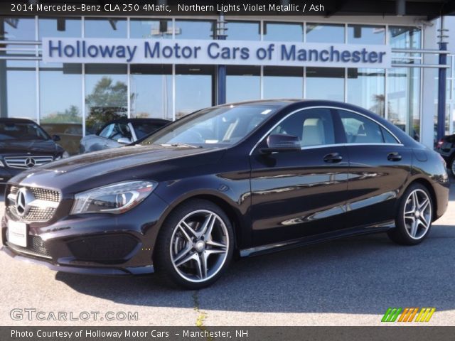 2014 Mercedes-Benz CLA 250 4Matic in Northern Lights Violet Metallic