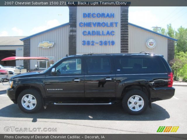 2007 Chevrolet Suburban 1500 Z71 4x4 in Black