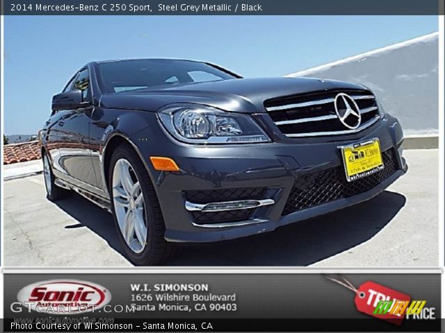 2014 Mercedes-Benz C 250 Sport in Steel Grey Metallic