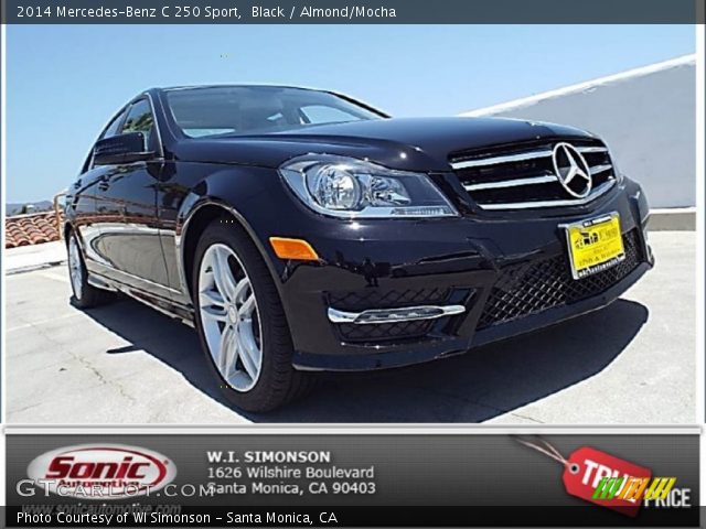 2014 Mercedes-Benz C 250 Sport in Black