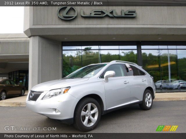 2012 Lexus RX 350 AWD in Tungsten Silver Metallic