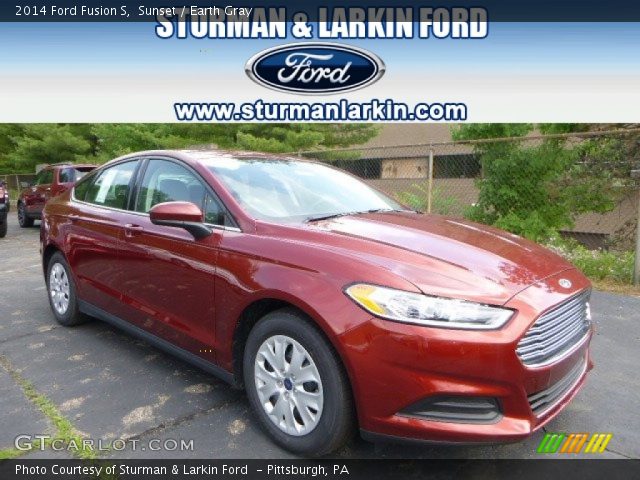 2014 Ford Fusion S in Sunset