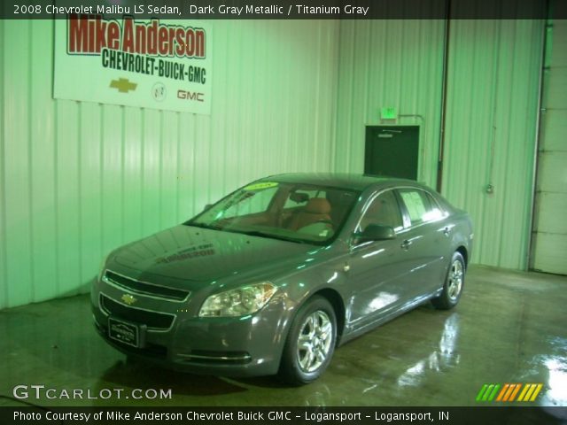 2008 Chevrolet Malibu LS Sedan in Dark Gray Metallic