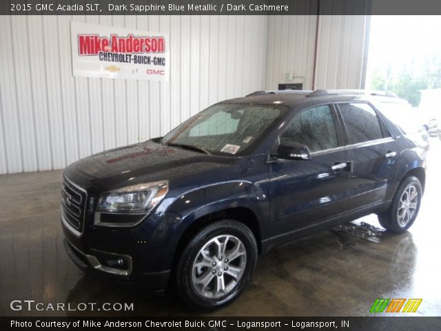 2015 GMC Acadia SLT in Dark Sapphire Blue Metallic