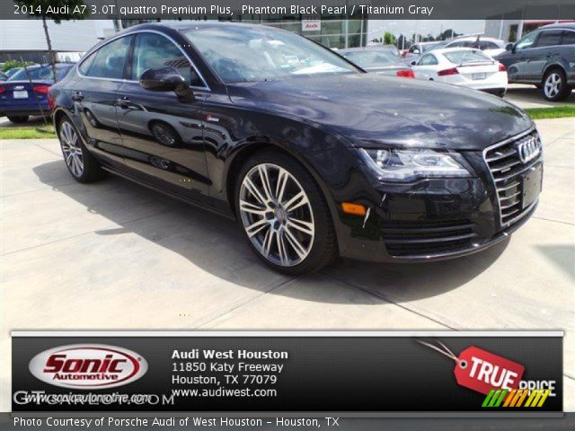 2014 Audi A7 3.0T quattro Premium Plus in Phantom Black Pearl