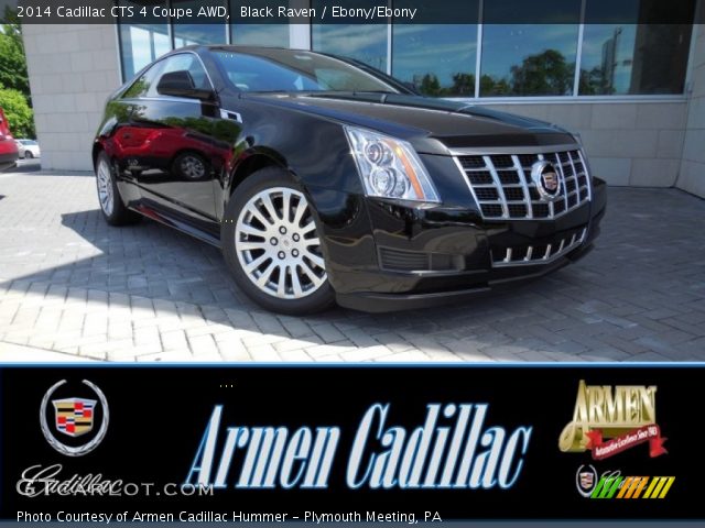 2014 Cadillac CTS 4 Coupe AWD in Black Raven