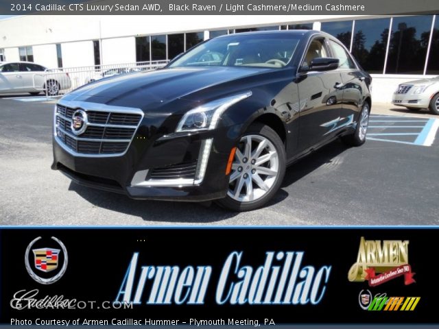 2014 Cadillac CTS Luxury Sedan AWD in Black Raven