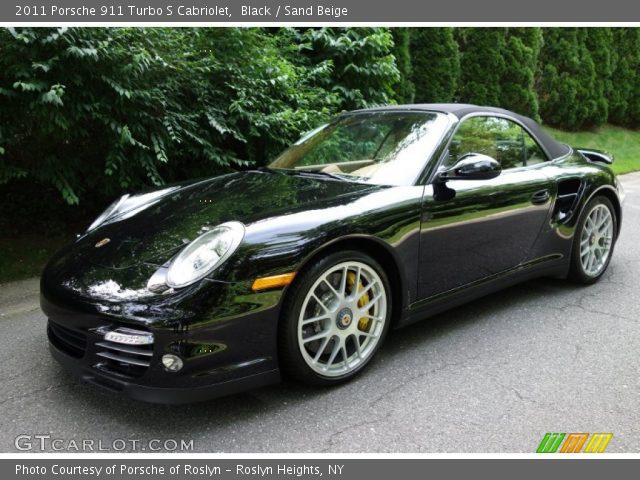 2011 Porsche 911 Turbo S Cabriolet in Black