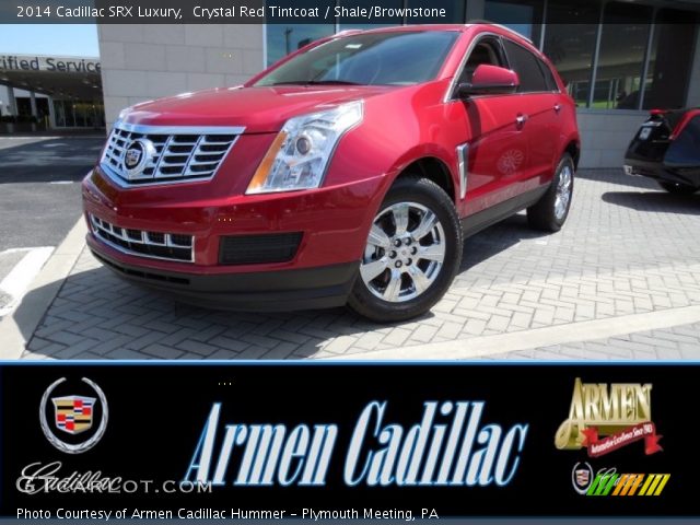 2014 Cadillac SRX Luxury in Crystal Red Tintcoat
