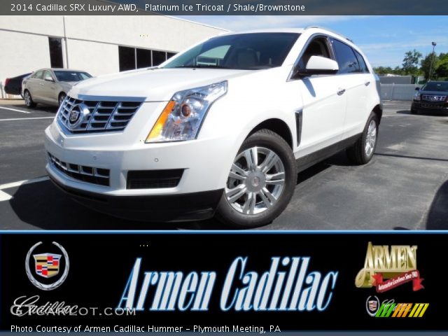 2014 Cadillac SRX Luxury AWD in Platinum Ice Tricoat