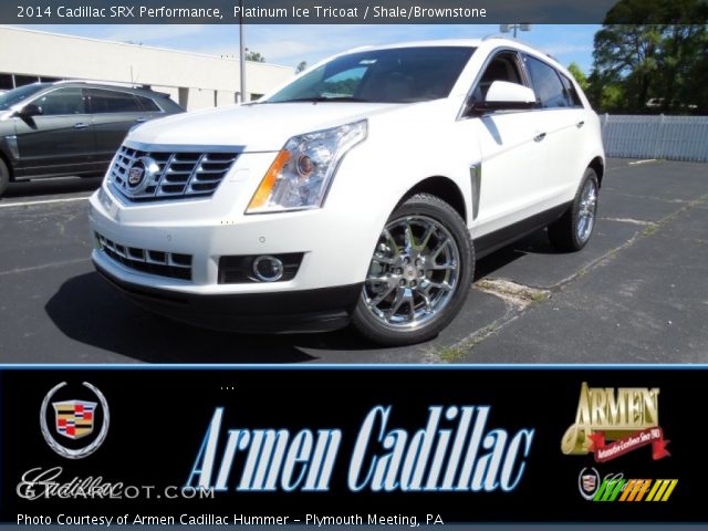 2014 Cadillac SRX Performance in Platinum Ice Tricoat