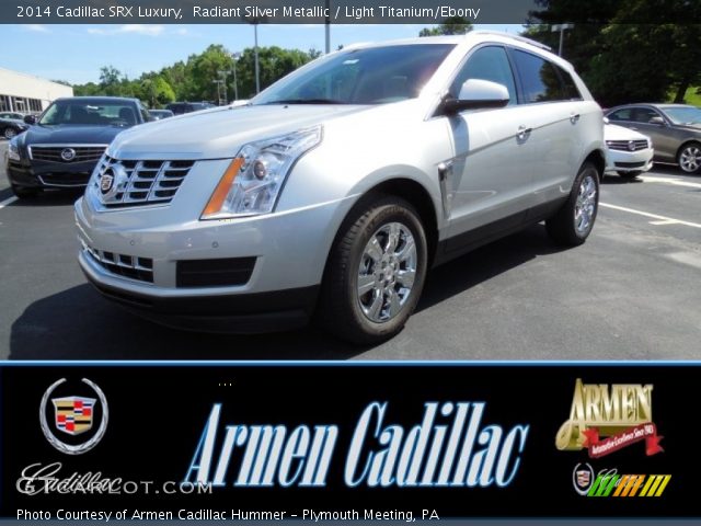 2014 Cadillac SRX Luxury in Radiant Silver Metallic