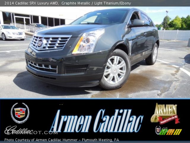 2014 Cadillac SRX Luxury AWD in Graphite Metallic