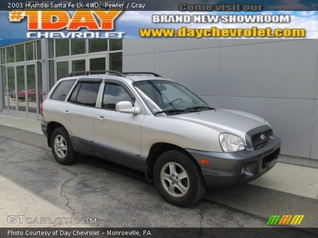 2003 Hyundai Santa Fe LX 4WD in Pewter