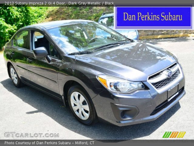 2013 Subaru Impreza 2.0i 4 Door in Dark Gray Metallic