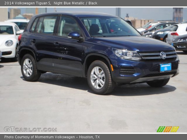 2014 Volkswagen Tiguan S in Night Blue Metallic