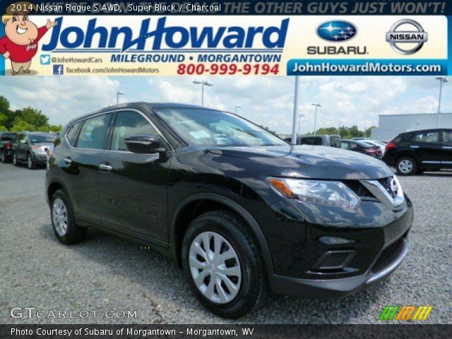 2014 Nissan Rogue S AWD in Super Black