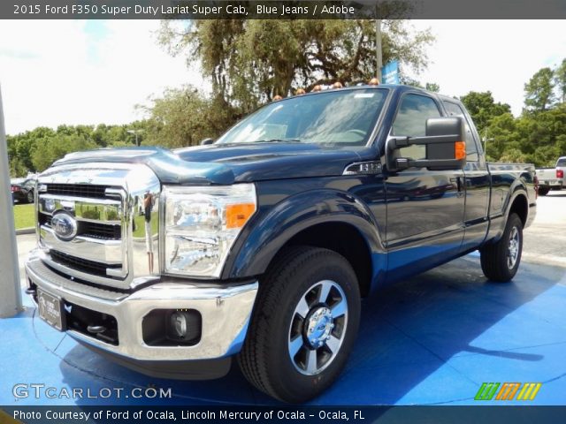 2015 Ford F350 Super Duty Lariat Super Cab in Blue Jeans