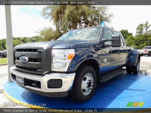 2015 Ford F350 Super Duty XL Crew Cab DRW in Blue Jeans
