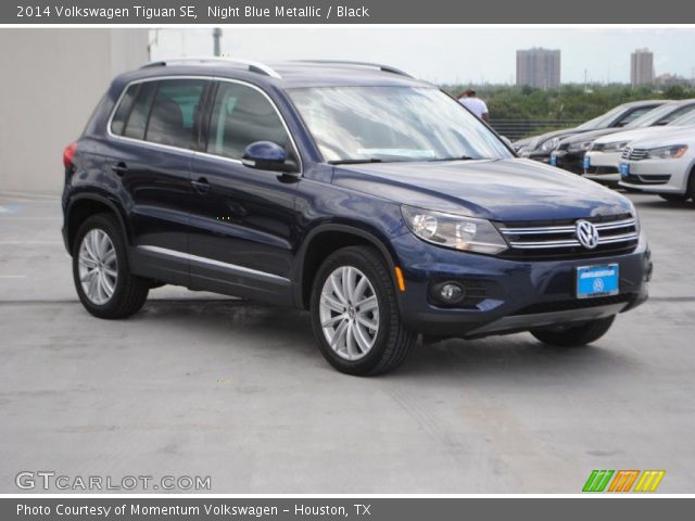 2014 Volkswagen Tiguan SE in Night Blue Metallic
