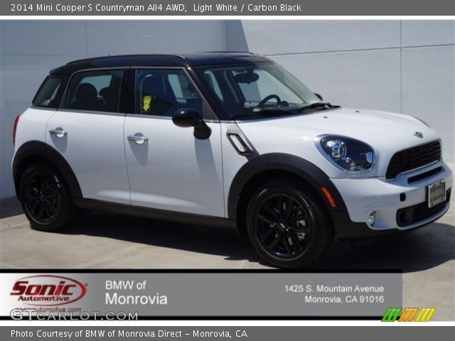 2014 Mini Cooper S Countryman All4 AWD in Light White