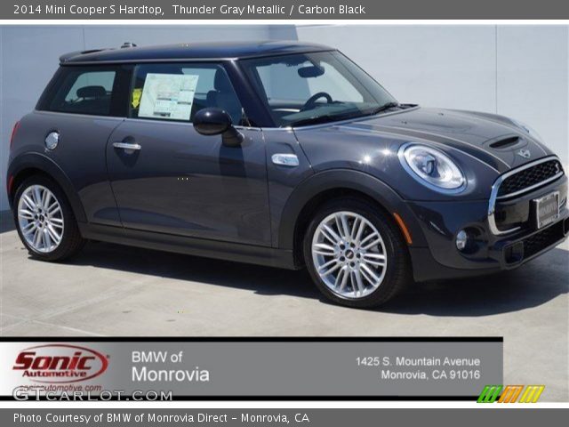 2014 Mini Cooper S Hardtop in Thunder Gray Metallic