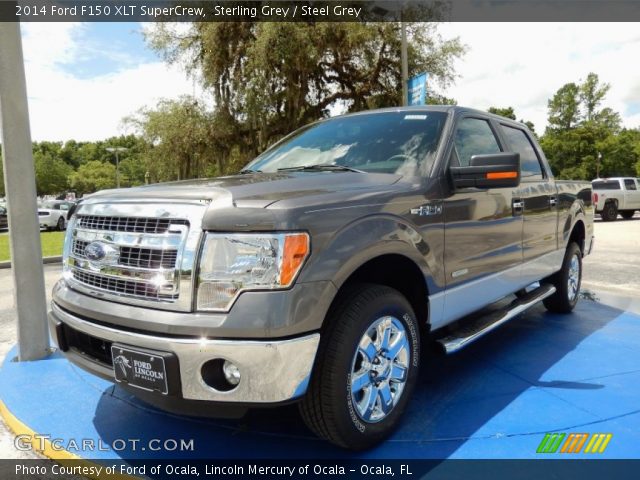 2014 Ford F150 XLT SuperCrew in Sterling Grey