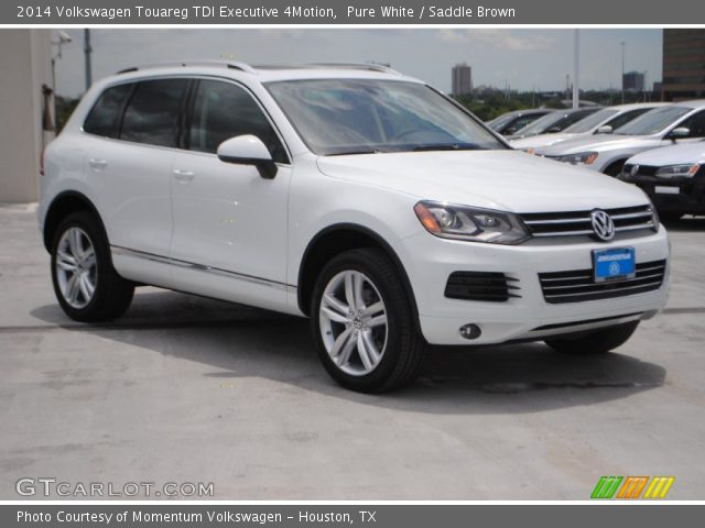 2014 Volkswagen Touareg TDI Executive 4Motion in Pure White