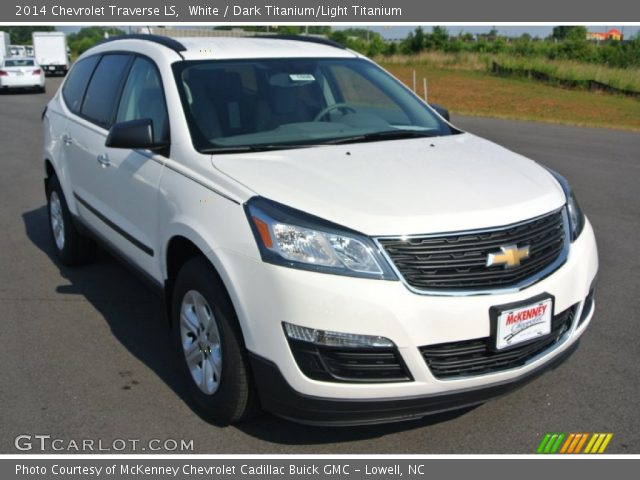 2014 Chevrolet Traverse LS in White