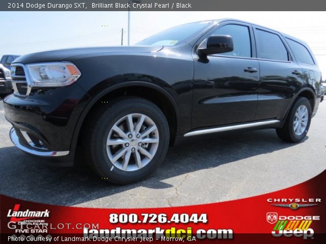 2014 Dodge Durango SXT in Brilliant Black Crystal Pearl