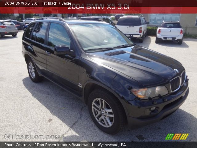 2004 BMW X5 3.0i in Jet Black