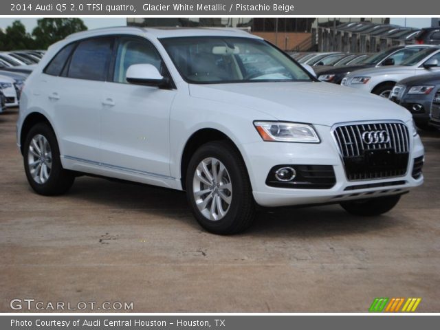 2014 Audi Q5 2.0 TFSI quattro in Glacier White Metallic