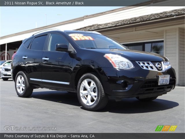 2011 Nissan Rogue SV in Black Amethyst