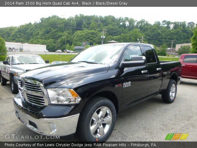 2014 Ram 1500 Big Horn Quad Cab 4x4 in Black