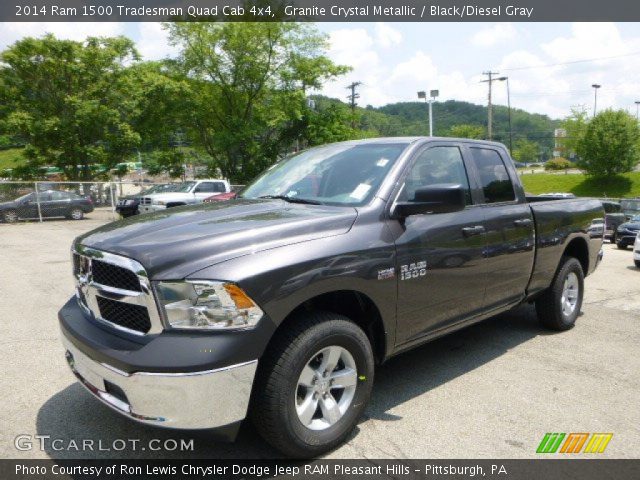2014 Ram 1500 Tradesman Quad Cab 4x4 in Granite Crystal Metallic