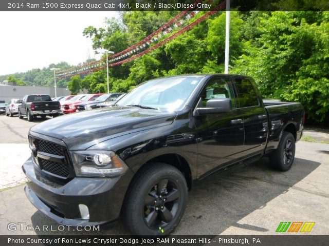 2014 Ram 1500 Express Quad Cab 4x4 in Black