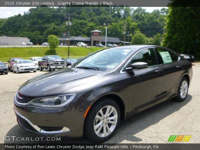 2015 Chrysler 200 Limited in Granite Crystal Metallic