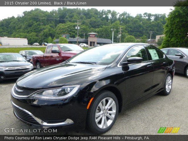 2015 Chrysler 200 Limited in Black