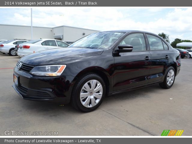 2014 Volkswagen Jetta SE Sedan in Black