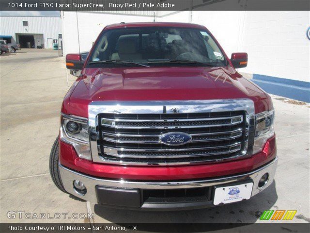 2014 Ford F150 Lariat SuperCrew in Ruby Red