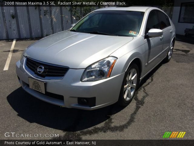 2008 Nissan Maxima 3.5 SE in Radiant Silver Metallic