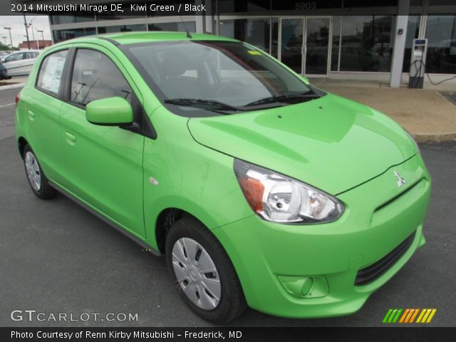 2014 Mitsubishi Mirage DE in Kiwi Green