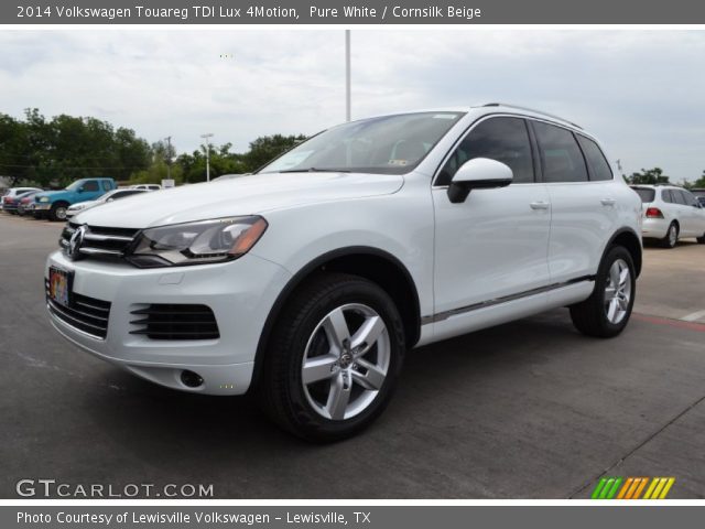 2014 Volkswagen Touareg TDI Lux 4Motion in Pure White