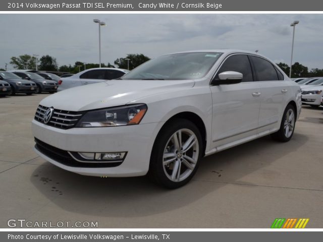 2014 Volkswagen Passat TDI SEL Premium in Candy White