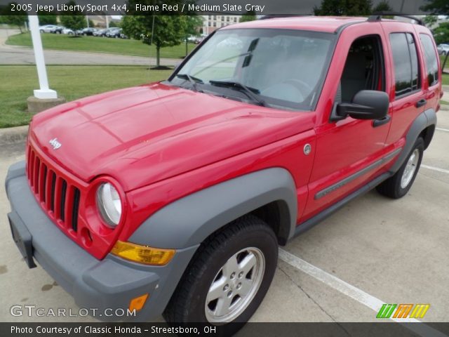 2005 Jeep Liberty Sport 4x4 in Flame Red